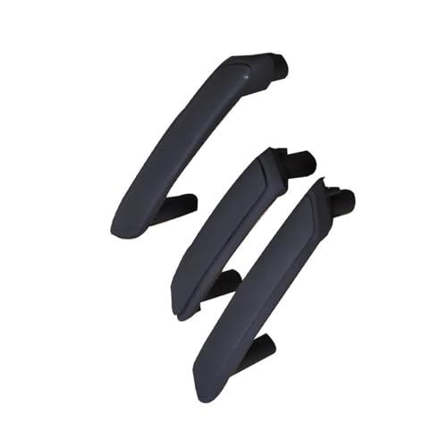 ASFDSG Türinnenverkleidung Türgriff 3 stücke Vorne Rechts Hinten Innen Türgriff Pull Greifen Set Ersatz Für Passat Für B5 1998-2005 Türgriff Innentür(Schwarz) von ASFDSG