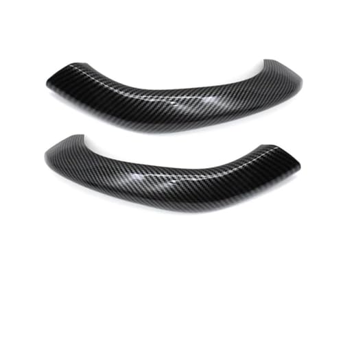 ASFDSG Türinnenverkleidung Türgriff Das Autogriff-Ersatzkit für X1 X2 F48 F49 F39 Innenraum-Automobil-Modifikationszubehör Türgriff Innentür(Carbon Fiber - 2pcs) von ASFDSG