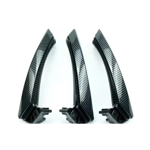 ASFDSG Türinnenverkleidung Türgriff Set Auto Innen Ersatz Für 3 Serie E90 E91 E92 316 318 320 325 328i Matt Schwarz LHD/RHD Türgriff Innentür(LHD SET Carbon Fibe) von ASFDSG