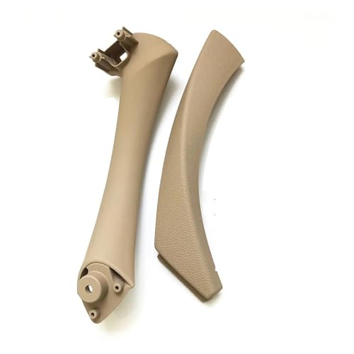 ASFDSG Türinnenverkleidung Türgriff Türbeige Schwarz Innengriff Außenabdeckung Verkleidungssatz Für 3er E90 E91 E92 316 318 320 325 328i 2004-2012 Türgriff Innentür(Beige Right) von ASFDSG