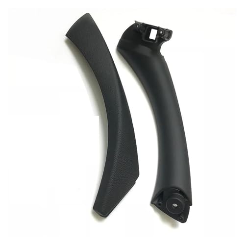 ASFDSG Türinnenverkleidung Türgriff Türbeige Schwarz Innengriff Außenabdeckung Verkleidungssatz Für 3er E90 E91 E92 316 318 320 325 328i 2004-2012 Türgriff Innentür(Black Left) von ASFDSG