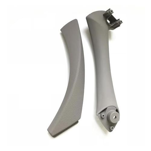 ASFDSG Türinnenverkleidung Türgriff Türbeige Schwarz Innengriff Außenabdeckung Verkleidungssatz Für 3er E90 E91 E92 316 318 320 325 328i 2004-2012 Türgriff Innentür(Gray Left) von ASFDSG