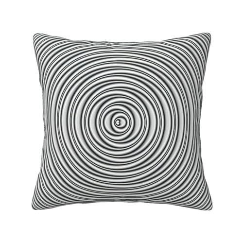 ASFgda Quadratische Kissenbezüge mit optischer Spinnillusion werden für Sofakissen und Kissen verwendet. von ASFgda