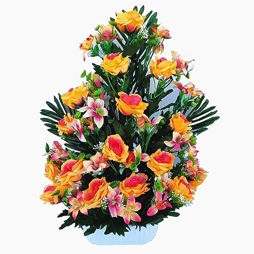 ASGRADO Kunstblumenzentrum für Friedhof und Kirche. Allerheiligen. (Orange) von ASGRADO