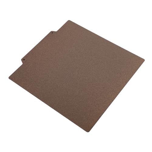 3D-Drucker-Bauplatte, PEI-PEY-Blatt, 180 X 180 Mm Platte für Kingroon KP3S, Doppelseitig, Glatt, PEY-strukturiertes PEI, Wiederverwendbares, Buntes (180 mm buntes Stahlblech) von ASHATA