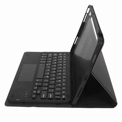 11,2-Zoll-Hülle mit Tastatur für Tab P11 Pro 2. Generation TB132FU, Pad Pro 2022 Tastaturhülle mit Magnetischer Abnehmbarer Tastatur mit Stifthalter und Trackpad (Black) von ASHATA
