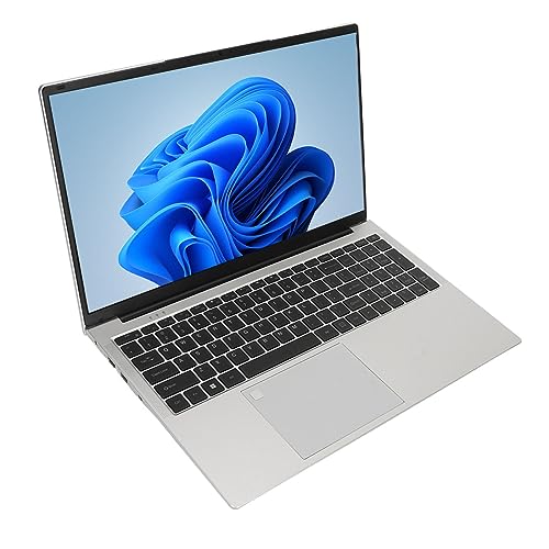 ASHATA 17,3-Zoll-Laptop-IPS-Display, 16 GB, Quad 5G WiFi, 7000 MAh, mit (16+256G EU-Stecker) von ASHATA