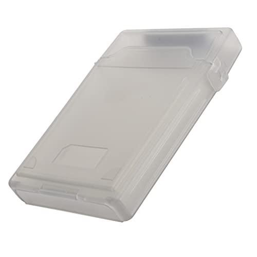 ASHATA 2,5 SSD HDD Aufbewahrungsbox, Staubdichte und Antistatische Schutzhülle für 2,5 Festplatte, Organisationsschale für 2,5 SSD Festplatte (Grau) von ASHATA