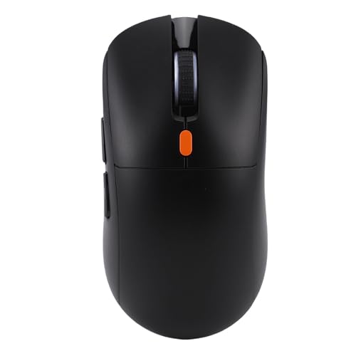 ASHATA 2025 AI Wireless Maus für PC -Laptop, Unterstützung für Chatgpt Bluetooth -Maus 6 in 1 Funktion, BT Voice Search Word -Übersetzung SWOT -Analyse Wieder Aufladbar, für (Black) von ASHATA