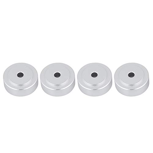 ASHATA 4pcs Unterlegscheibe für Spikes, 4 Stücke Aluminium Füsse Spikeuntersetzer 20x8mm Verstärker Füße,Stoßdämpfer Pads Füße Universal Shock Absorber Isolierung Füße ASHATA 4pcs Unterlegscheibe für Spikes, 4 Stücke Aluminium Füsse Spikeuntersetzer 20x8mm Verstärker Füße,Stoßdämpfer Pads Füße Universal Shock Absorber Isolierung Füße von ASHATA
