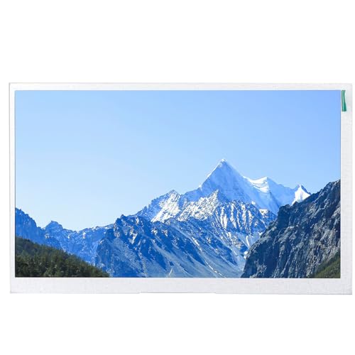 ASHATA 7 Zoll DVIcAnzeigemodul, 1024 X 600 IPS Panel DVI Bildschirm, 170 Grad Betrachtungswinkel, Anzeigeerweiterungsplatine, Integrierter 40PIN Header für RPi Pico von ASHATA