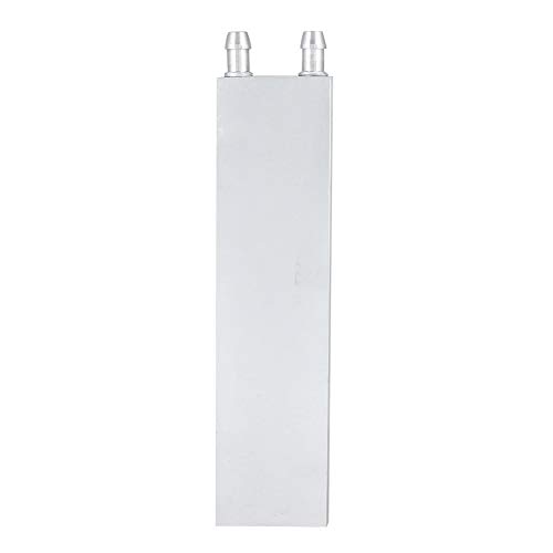 Aluminium Wasserkühlblock,ASHATA Hochwertig PC Wasserkühlungs Block Wasserkühler CPU Cooling Block 40x12x80/120/160/200mm Kühler Block für PC CPU Wasserkühlung(40x120mm) von ASHATA