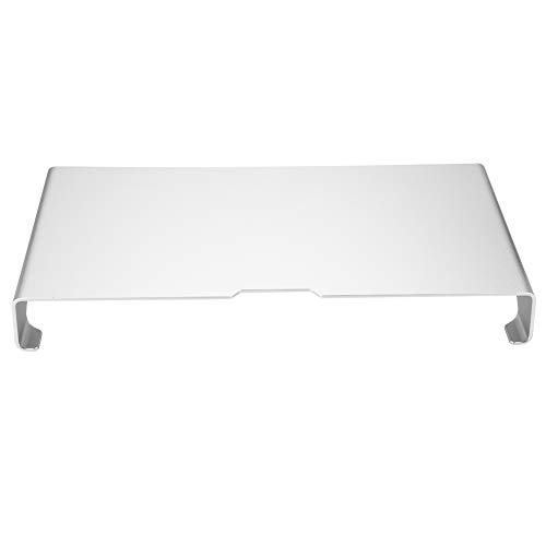ASHATA Aluminiumlegierung Riser Notebook Laptop Desk Stand Organizer Regal Halter Silber von ASHATA