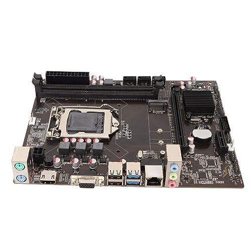 ASHATA B85A Desktop Motherboard, LGA 1150 ATX Motherboard, Unterstützung für 4. Generation 1150 Pin für I3 I5 I7 Prozessoren, Dual Channel DDR3 HD Ausgang PCIe 3.0 X16 M.2 ASHATA B85A Desktop Motherboard, LGA 1150 ATX Motherboard, Unterstützung für 4. Generation 1150 Pin für I3 I5 I7 Prozessoren, Dual Channel DDR3 HD Ausgang PCIe 3.0 X16 M.2 von ASHATA