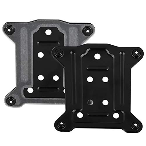 ASHATA Rückplatte für 115X, CPU-Kühlkörper-Halterung, Backplane, Rückplatte, Eisenplatte für 1150/1151/1155/1156, stark und von ASHATA