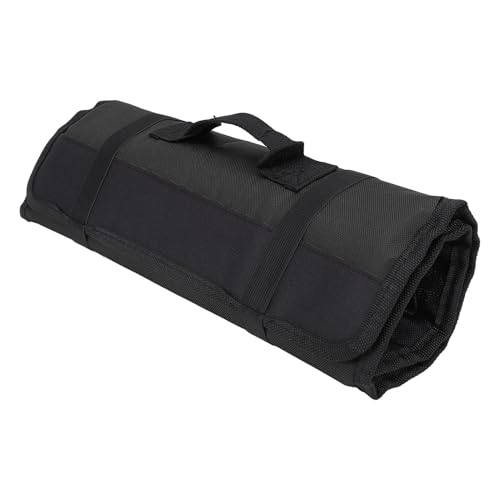 ASHATA Chefkoch -chef Mesroltas, Leichtkoch -Chef Mestas 20 Slots Canvas Multifunktional für Thuiskeuken (BLACK) von ASHATA