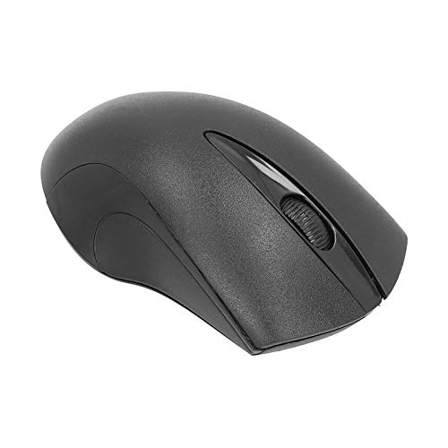 ASHATA Drahtlose 2 4-G-Maus USB-Desktop-Laptop Universal Office Schnurlose Maus mit Empfänger Tragbare Computermäuse Ergonomische Optische Maus für Laptop Desktop PC von ASHATA