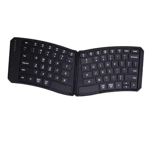 ASHATA Ergonomische Faltbare Tastatur, V -geformte, Gespaltene Drahtlose -Tastatur mit 166 ° Winkel 3 Gerätekonnektivität Stille Slick -Tastaturen für OS X ASHATA Ergonomische Faltbare Tastatur, V -geformte, Gespaltene Drahtlose -Tastatur mit 166 ° Winkel 3 Gerätekonnektivität Stille Slick -Tastaturen für OS X von ASHATA