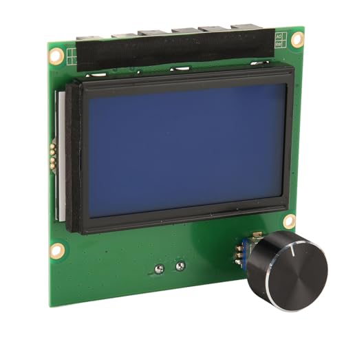 ASHATA Ender 3 Serie Display, 3D Drucker Teile, Ender 3, Ender 3 PRO Bildschirm, LCD Display Bildschirmplatine mit Flachbandkabel, DIY LCD Steuermodul von ASHATA