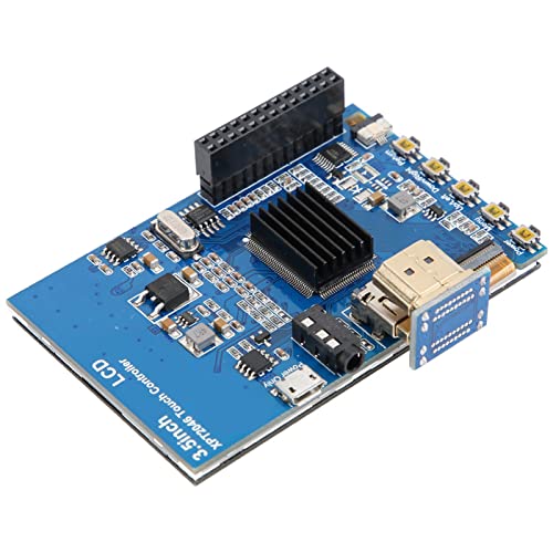 ASHATA Für Touchscreen, 3,5 Zoll 1080P IPS Weitwinkel-LCD-Touchscreen-Display Für 4B, Unterstützt Mehrsprachiges OSD-Menü Für Energie-, Helligkeits- und Kontrastverwaltung von ASHATA