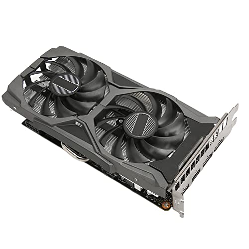 ASHATA Gaming GeForce GTX 1660 Super 6 GB GDDR6 192 Bit PCIE 3.0 Gaming Grafikkarte, Dual Cooling Fan 1785 MHz GPU Clock 8K und HDR von ASHATA