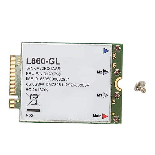 ASHATA Gigabit-4G-Netzwerkkartenadapter fürmit Hochgeschwindigkeitsübertragung, Starke Kompatibilität für ThinkPad T490 X1 Carbon 7. Generation von ASHATA