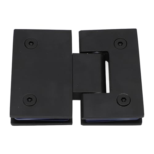 ASHATA Glasduschtürscharniere, 180 Grad Duschtürscharke für Glastüren Passt 5/16-1/2in 8 Mm-12 Mm Dicke Rahmenlose Badezimmertüren, Hochleistungsstahl aus Edelstahl ASHATA Glasduschtürscharniere, 180 Grad Duschtürscharke für Glastüren Passt 5/16-1/2in 8 Mm-12 Mm Dicke Rahmenlose Badezimmertüren, Hochleistungsstahl aus Edelstahl von ASHATA