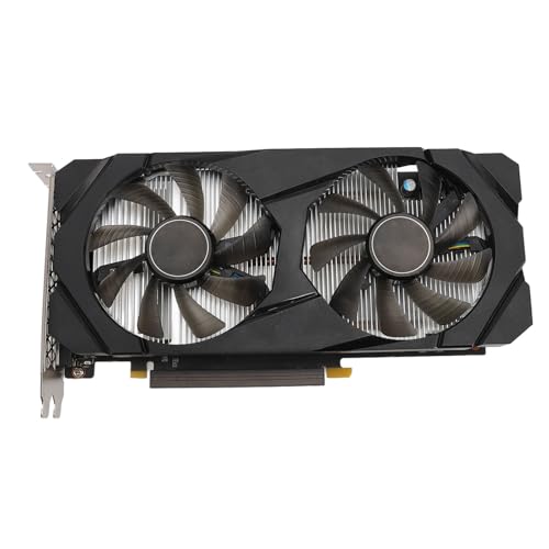 ASHATA Grafikkarte für Gaming PC, 6 GB GDDR6 Video Grafikkarte GPU PCI Express X16 3.0 16X Desktop Computer Grafikkarte 192 Bit 1770 MHz/12000 MHz, mit HDMI Schnittstelle von ASHATA