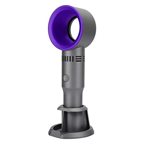 ASHATA -Handlüfter, Universal-Handlüfter ohne Flügel, Tragbarer USB-Lüfter der Vierten Generation für Heim/Außen (Lila) von ASHATA