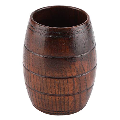 Holzbierbecher mit großer Kapazität, Bierstein-Holzbecher, Bierstechbecher Haltbar für Bar Cafe Shop von ASHATA