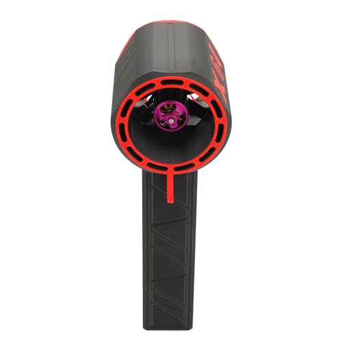 ASHATA Jetventilator, 100-240V Jetdroger Ventilator PETG Edelstahl 8000 Mah für Draußen (EU-Stecker) von ASHATA