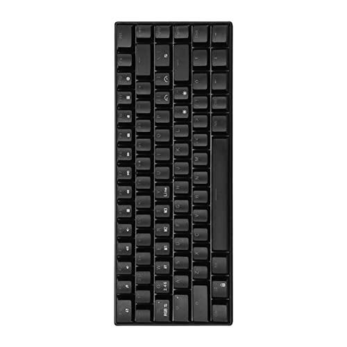 ASHATA Kabellose Mechanische RGB-Tastatur, 2,4 G/Kabelgebundene 3-Modus-82-Tasten-Kompakt-Gaming-Tastatur, RGB-PC-Gamer-Tastatur mit Hintergrundbeleuchtung für für (Blauer Schalter) von ASHATA