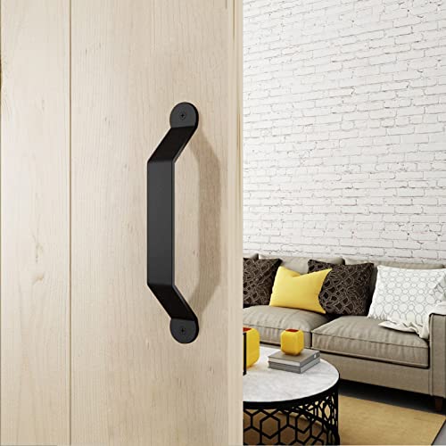ASHATA Kabinett Zieht Kohlenstoffstahl Modisches Design Türgriff Touch Komfortabler Geräuscharmer Griff Ergonomisches Design für Barn Shanty von ASHATA