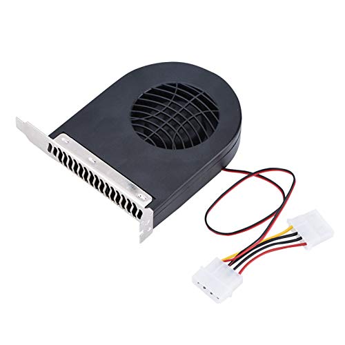 ASHATA Kühlventilator, System PCI Slot Gebläse CPU Gehäuse DC Lüfter Neue Lüfter PCI für Computer, großer 4P Stromanschluss, Computer-Gehäuselüfter CPU Lüfter von ASHATA
