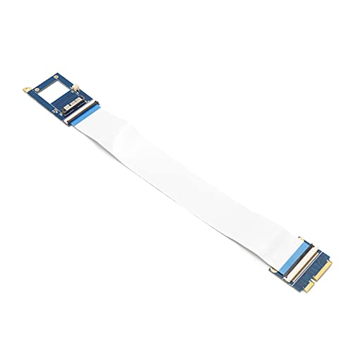 ASHATA PCI-E zu BCM94360CD mit Flexiblem Adapter, Verlängerungskabel 2,2 Zoll PCI-E zu BCM94360CD Adapterkabel Computernetzwerkzubehör von ASHATA
