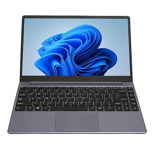 ASHATA N14 Pro 14,1 Zoll Laptop, für Windows 11 Laptop, 16 GB DDR4 1920 X 1080 IPS 720P Kamera BT4.2 Ultradünner Laptop für Intel Core I7 1165G7 Bis zu 4,70 GHz, mit Maus (512 GB) von ASHATA