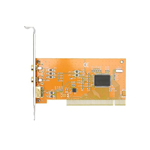 ASHATA PCI-Express-Capture-Karte, Video-Capture-Karte, Auflösung 640 X 480, Klare Bildqualität, Plug-and-Play-PCIe-Capture-Karte für Windows für TV von ASHATA