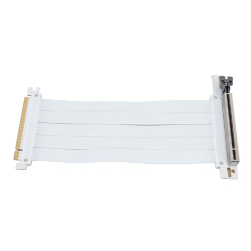 ASHATA PCIe 4.0 Riser Kabel, PCIe 4.0 X16 Verlängerungskabel, PCIe 4.0 X16 Grafikkarten Verlängerungskabel, Flexibles 90 Grad Hochgeschwindigkeits Verlängerungskabel für RTX4090 RX8900 ASHATA PCIe 4.0 Riser Kabel, PCIe 4.0 X16 Verlängerungskabel, PCIe 4.0 X16 Grafikkarten Verlängerungskabel, Flexibles 90 Grad Hochgeschwindigkeits Verlängerungskabel für RTX4090 RX8900 von ASHATA