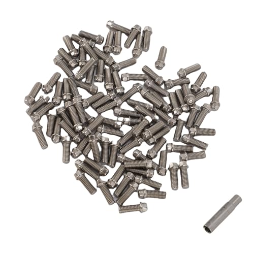 ASHATA RC -Auto M3 -Sechskantschrauben Set, RC Auto M3 Außen Sechskantschrauben Rostfrei für von ASHATA