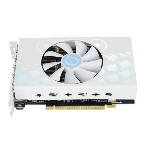 ASHATA RTX4060 8G GDDR6 128bit Gaming-Grafikkarte, 2125 MHz Speicherfrequenz, DSC-Technologie, Kühlsystem für HD-Multimedia-Schnittstelle 2.1a 3 Displayport 1.4a Desktop-PC von ASHATA