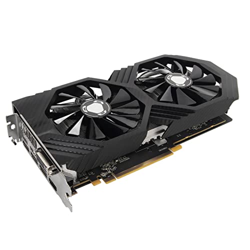 ASHATA RX 590 Gaming Grafikkarte, 8 GB GDDR5 8000 MHz PCI Express 3.0 X16 256 Bit 3 X DP 1 X HDMI 1 X DVI 8 Pin Gaming Grafikkarte für Computer PC ASHATA RX 590 Gaming Grafikkarte, 8 GB GDDR5 8000 MHz PCI Express 3.0 X16 256 Bit 3 X DP 1 X HDMI 1 X DVI 8 Pin Gaming Grafikkarte für Computer PC von ASHATA