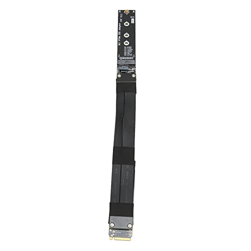 ASHATA SSD Verlängerungskabel, M.2 NVMe SSD Verlängerungskabel, PCB R44SF M.2 zu PCI E 3.0 X4 32G/BPS M Key Extender für für Linux (15cm) von ASHATA
