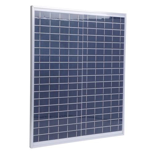 ASHATA Tragbares Solarpanel Kit Wasserdicht 20W Solarbatterie Ladegerät mit 60A Controller für Campingauto Wohnmobil Boot Motorrad von ASHATA