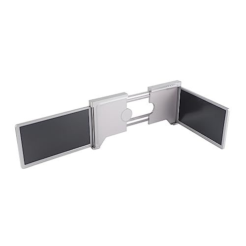 ASHATA Triple Screen Laptop, 12 Zoll Tragbarer für Laptop Laptop Screen Extender Dual Extender, 1920x1080IPS, für OS X Win (S200) von ASHATA