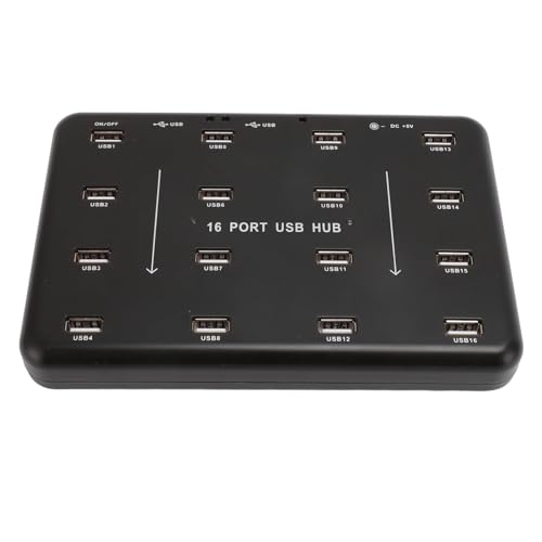 ASHATA USB -Duplikator, Stabile Datenübertragung der Kopie der USB2 -Flash Einheit. (EU-Stecker) von ASHATA