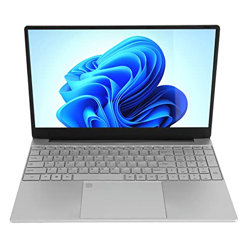 ASHATA Ultradünner Laptop für Windows 11, 15,6-Zoll-FHD-IPS-Display, Quad, 16 GB 256 GB ROM, Laptop mit Tastatur, die per Fingerabdruck Entsperrt Werden Kann, und mit Touchpanel ASHATA Ultradünner Laptop für Windows 11, 15,6-Zoll-FHD-IPS-Display, Quad, 16 GB 256 GB ROM, Laptop mit Tastatur, die per Fingerabdruck Entsperrt Werden Kann, und mit Touchpanel von ASHATA
