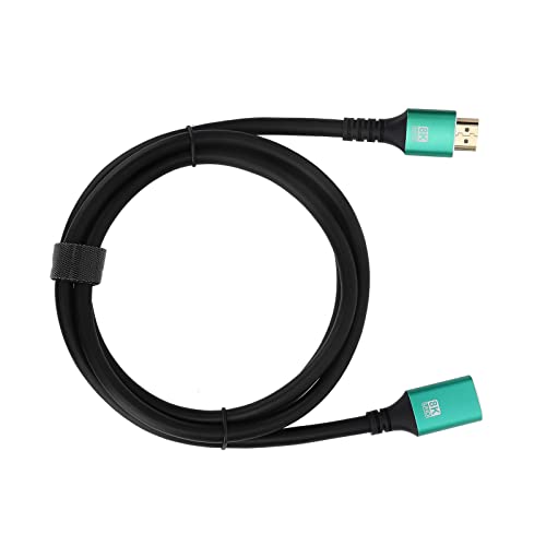 ASHATA Verlängerungskabel, 8K 60Hz Stecker auf Buchse 2.1 Kabel, 48Gbps High Speed Verlängerungsadapter Kompatibel für Spielekonsole, TV Box, Laptop PC (1,5m) von ASHATA