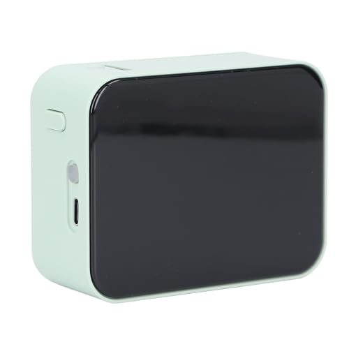 ASHATA Versandetikettendrucker, Etikettendrucker, Tragbarer Tragbarer BT-wiederaufladbarer Hochgeschwindigkeits-Chip, Mehrere Vorlagen, Tintenloser Etikettendrucker für den Heimgebrauch von ASHATA