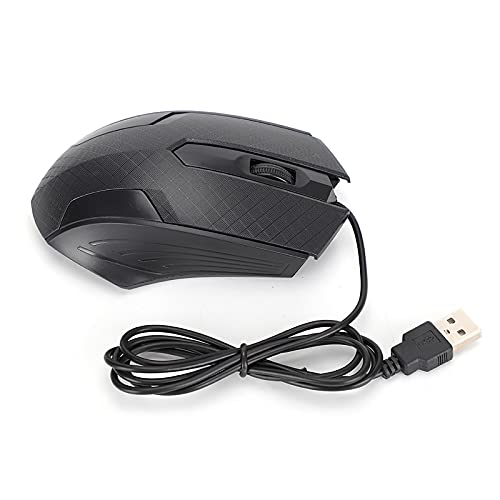 ASHATA Wired Gaming Mouse, Wired Mouse Professionelles Büro Laptop Computer Tool 2400dpi Mensch, Engineering Design Optica Laptop USB Maus (F57) von ASHATA