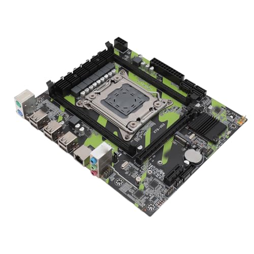 ASHATA X79 VG3-Motherboard, Speicherunterstützung mit Großer Kapazität, Stabile Stromversorgung, Bis zu 4 GB/S, Integrierter Chip, Flexible Erweiterungsschnittstelle, für ASHATA X79 VG3-Motherboard, Speicherunterstützung mit Großer Kapazität, Stabile Stromversorgung, Bis zu 4 GB/S, Integrierter Chip, Flexible Erweiterungsschnittstelle, für von ASHATA